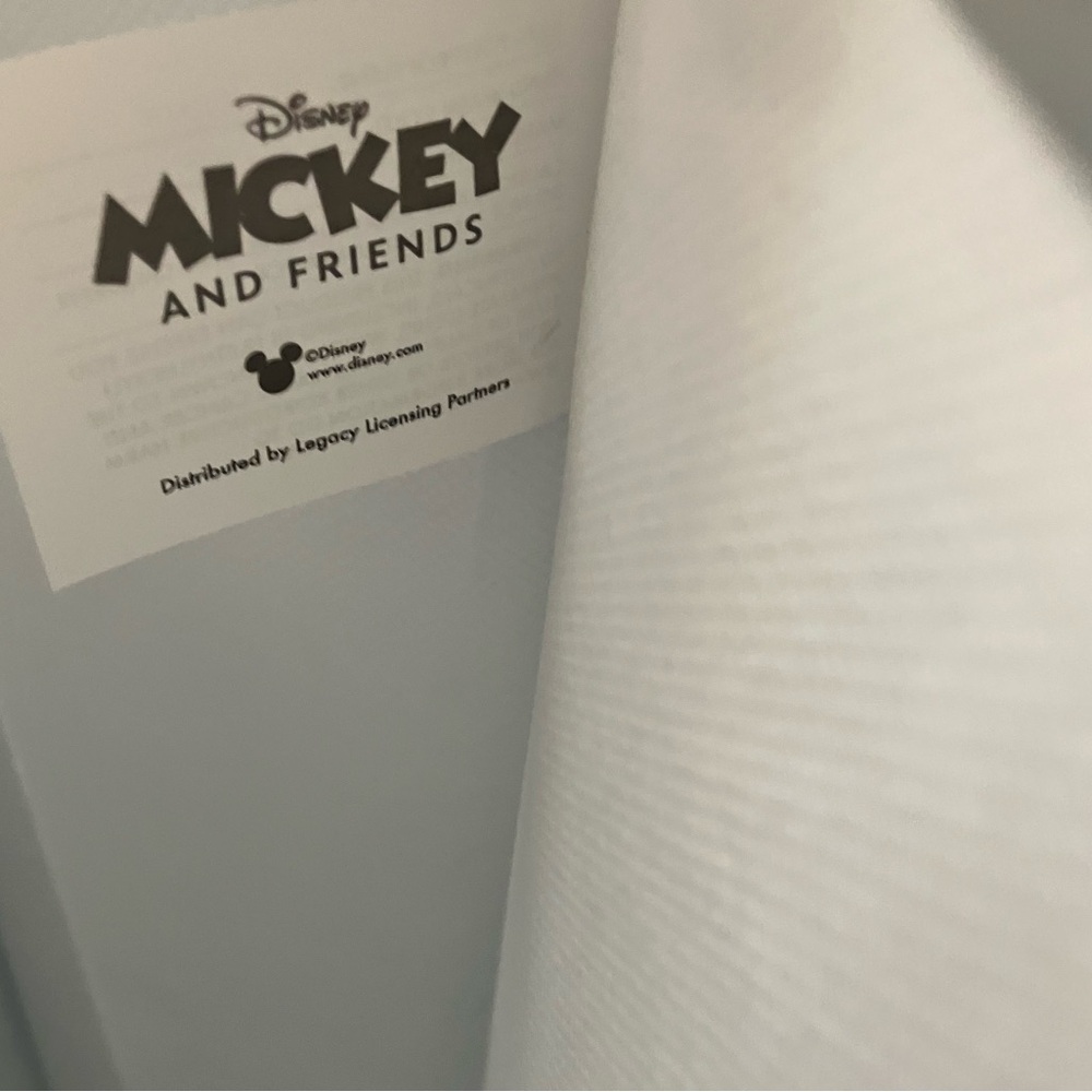 Disney Mickey and Friends Silver Winter Wonderland Reusable Tote - Picture 4 of 4